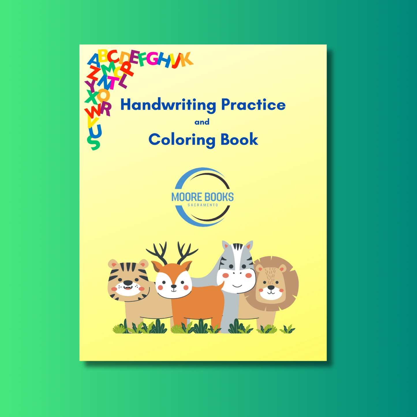 Handwriting Practice and Coloring Book - Printable!