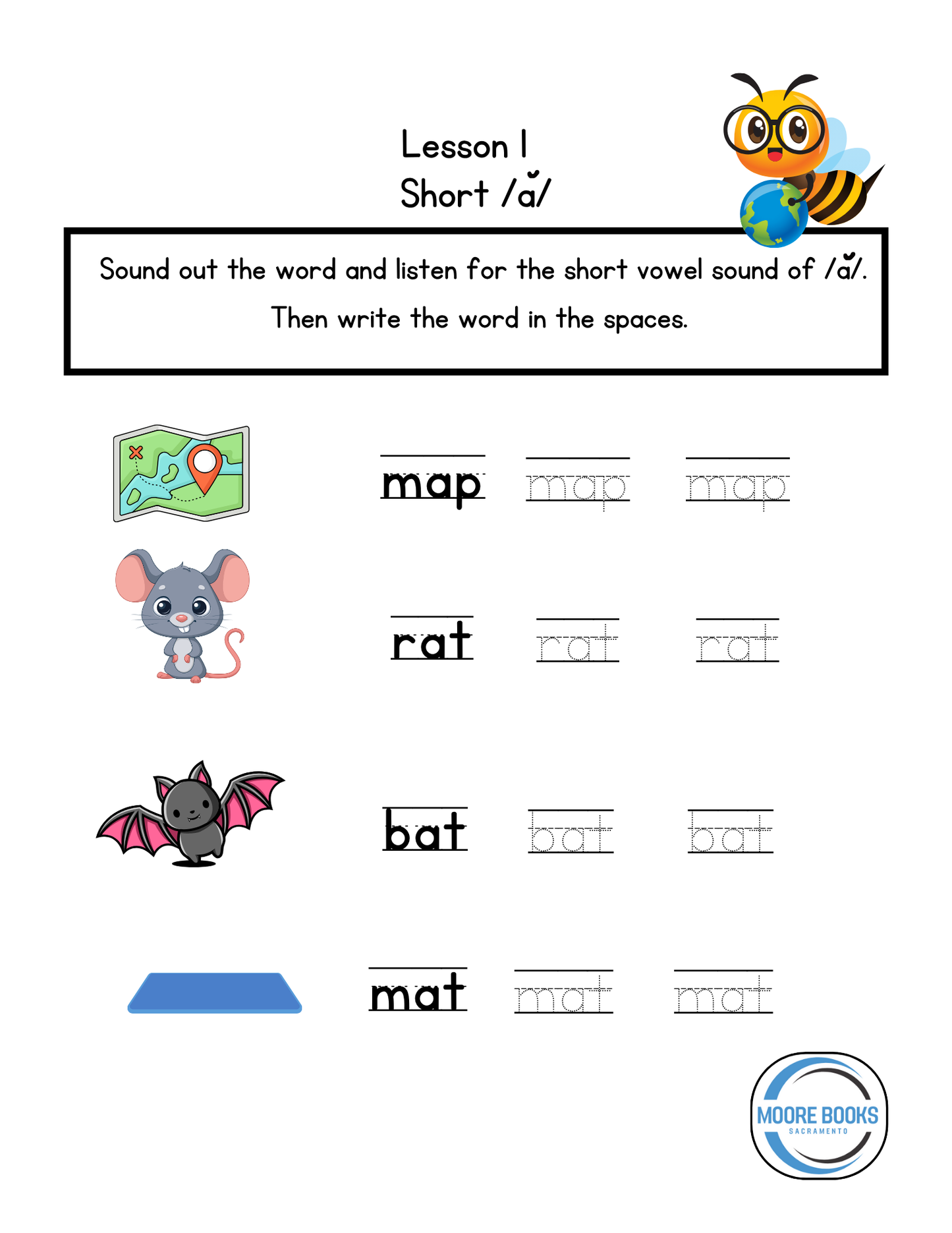 Short and Long Vowel Sounds - Printable Worksheets