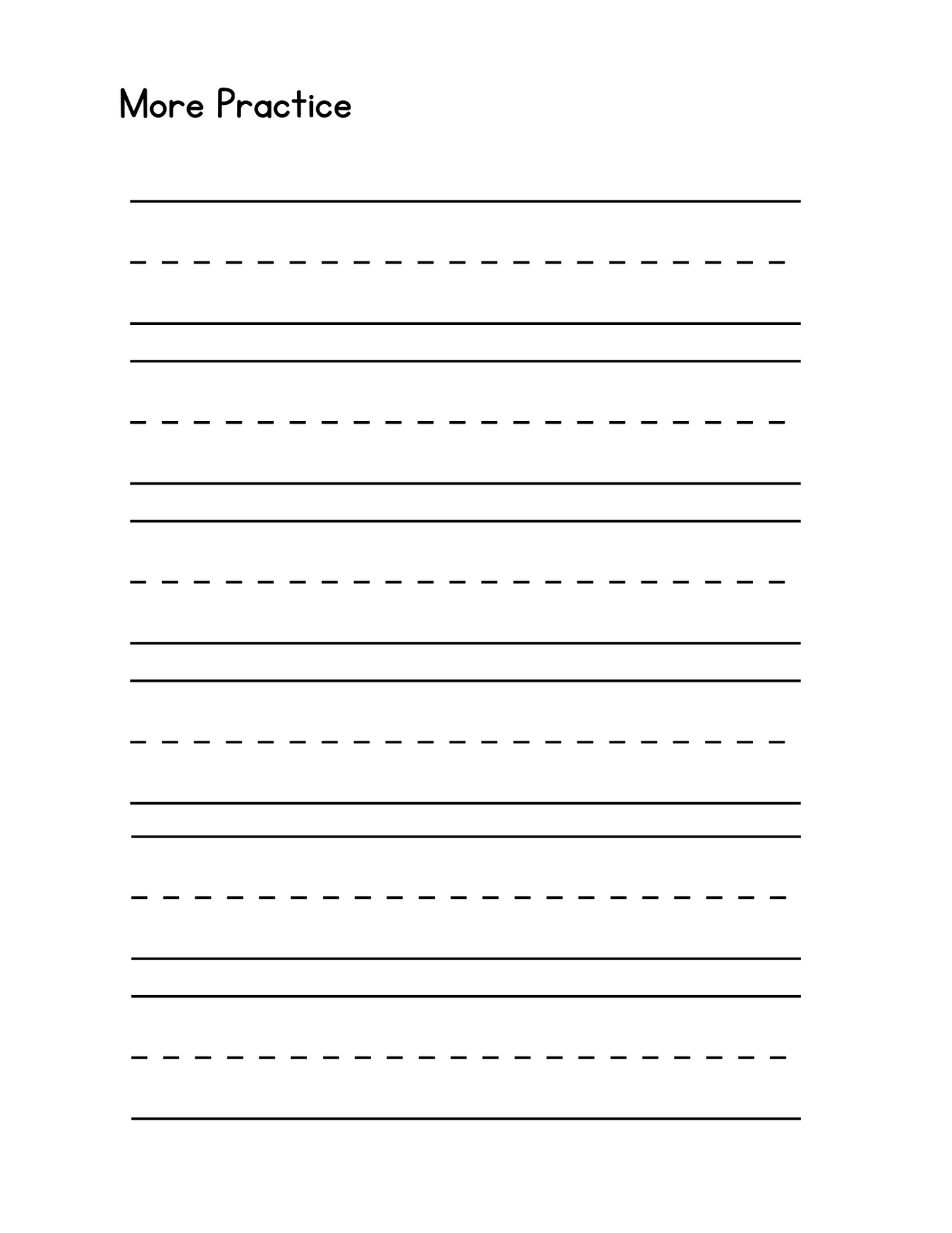 Handwriting Practice and Coloring Book - Printable!